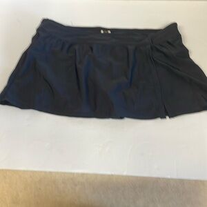 Beach Native Black Mini Skater Swim Skirt